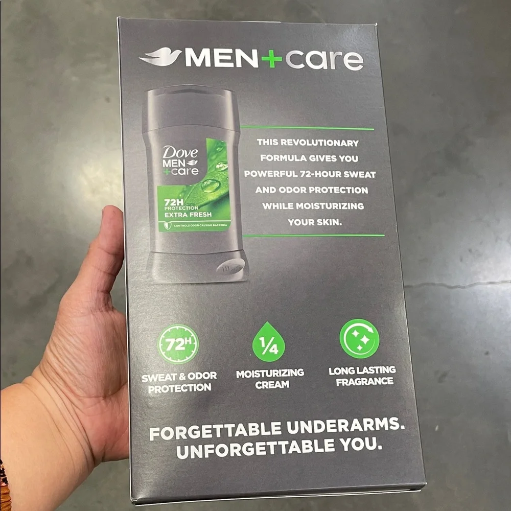 Dove Men+Care Antiperspirant Deodorant Extra Fresh Scent 4 Value Pack